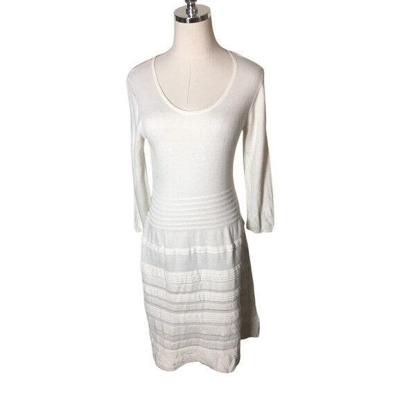 Sundance Dresses & Skirts - Sundance Dress Women's Size Medium White Cotton Silk Blend Knee Length